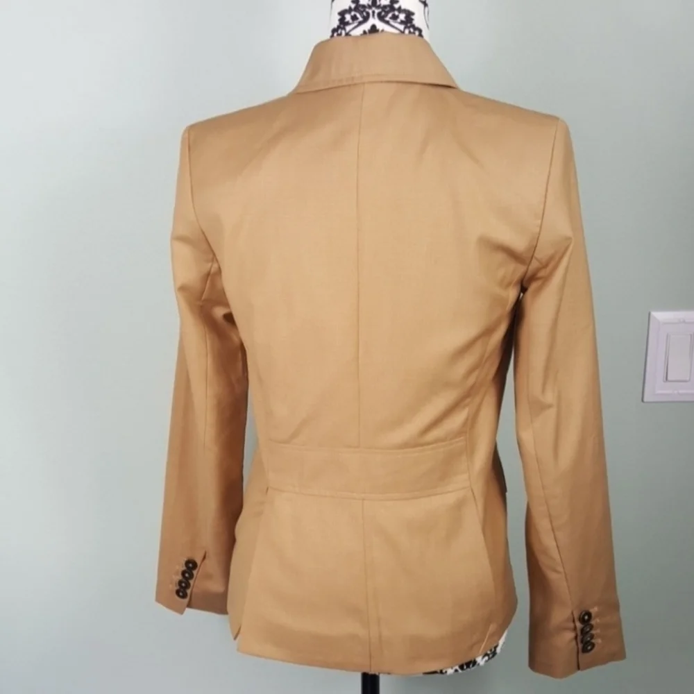 Isaac Mizrahi for Target Tan 3 Button Blazer Women’s Size 14 Career Office EUC